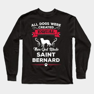 Saint Bernard Long Sleeve T-Shirt